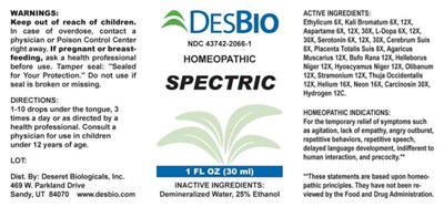 Spectric (Dsrt0585 Spectric 10 13 22)